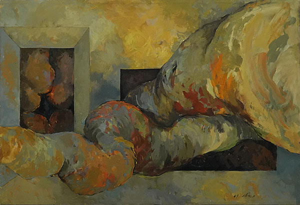 ציור שמן של אברהם אילת, 1967