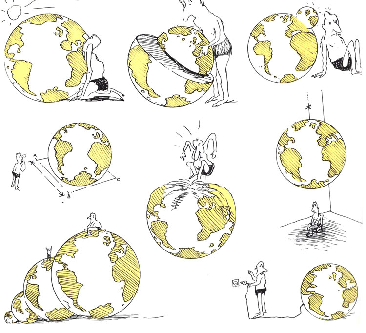 וריאציות על אדם ועולם. מתוך סופרספר מאת דני קרמן ותומר קרמן