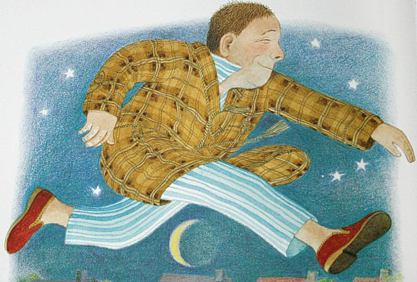 איור מהספר אבא שלי מאת אנתוני בראון